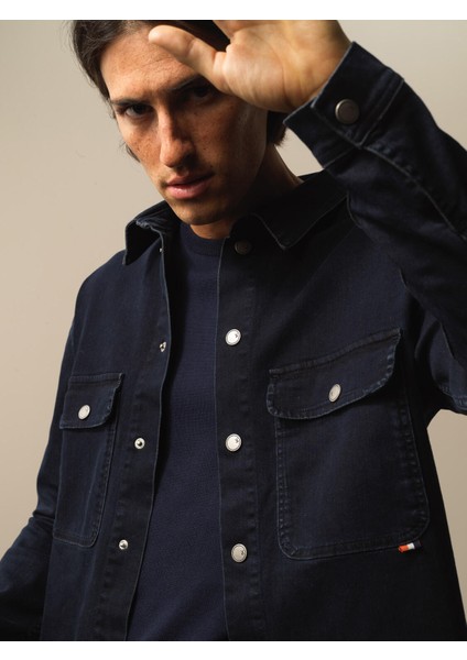 Pamuklu Regular Fit Denim Gömlek modelleri