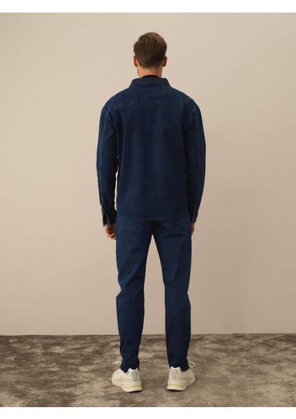 Pamuklu Regular Fit Denim Gömlek indirimleri