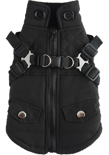 Pet Köpek Koşum Tarzı Köpek Giysileri Fermuarlı Ceket (Yurt Dışından) modelleri