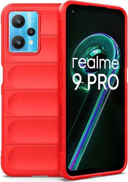 Realme 9 Pro Kılıf Optimum Silikon Içi Kadife