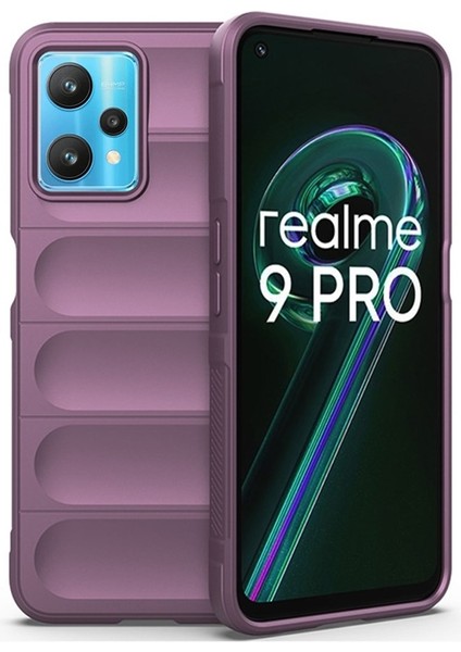 Realme 9 Pro Kılıf Optimum Silikon Içi Kadife