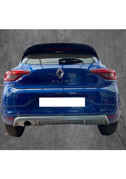 Renault Clio 5 Arka Difüzör Ek Boyalı