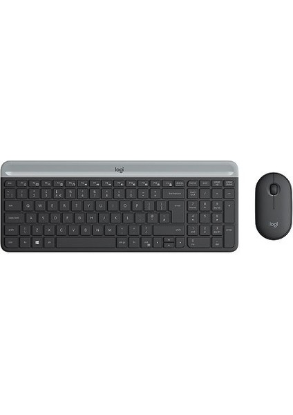 Logitech MK470 Q Kablosuz USB Siyah Klavye/mouse Set 920009435