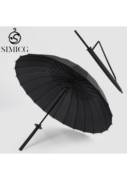 24 Kemik Bıçak Saplı Şemsiye Düz Şemsiye (Yurt Dışından) fiyatları