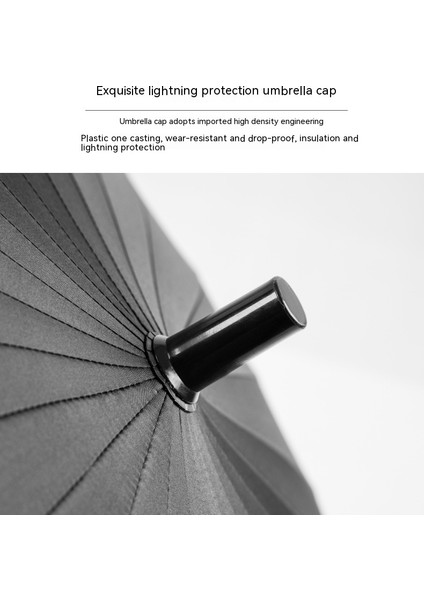 24 Kemik Bıçak Saplı Şemsiye Düz Şemsiye (Yurt Dışından) fırsatları