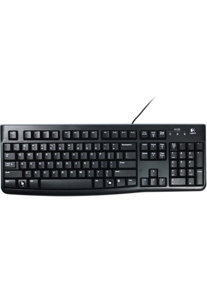 Logitech K120 920002505 Q USB Standart Siyah Klavye