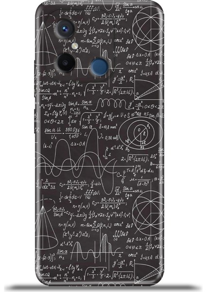 Xiaomi Redmi 12C Kılıf Esnek Silikon Kamera Koruma 4K Desenli Özel Tasarım - Quantum Fizik
