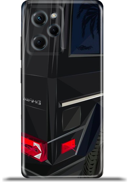 Xiaomi Poco X5 Pro Kılıf Esnek Silikon Kamera Koruma 4K Desenli Özel Tasarım - Gvagon