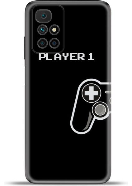 Xiaomi Redmi 10 2022 Kılıf Esnek Silikon Kamera Koruma 4K Desenli Özel Tasarım - Player1