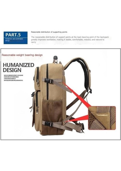 Erkek Sırt Çantası Büyük Kapasiteli Outdoor Yürüyüş Sırt Çantası (Yurt Dışından) fırsatları