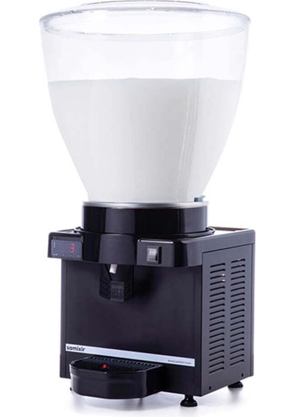 M40.DB Ayranlık-40 Litre Soğuk Içecek Dispenseri-Karıştırıcılı-Dijital-Siyah