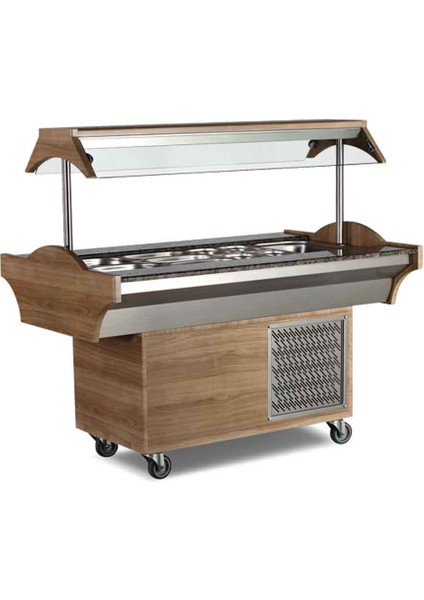 Emp.sb.03 Soğutmalı Salat Bar 3x1/1 Gn, 118X89X137 cm