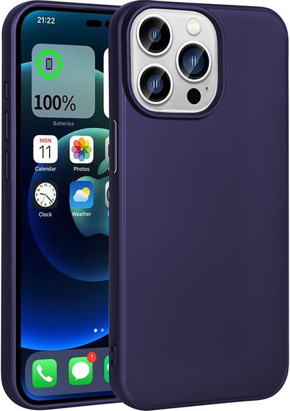 Lyon Tech Apple iPhone 15 Pro Max Kılıf Zore Premier Silikon Kapak