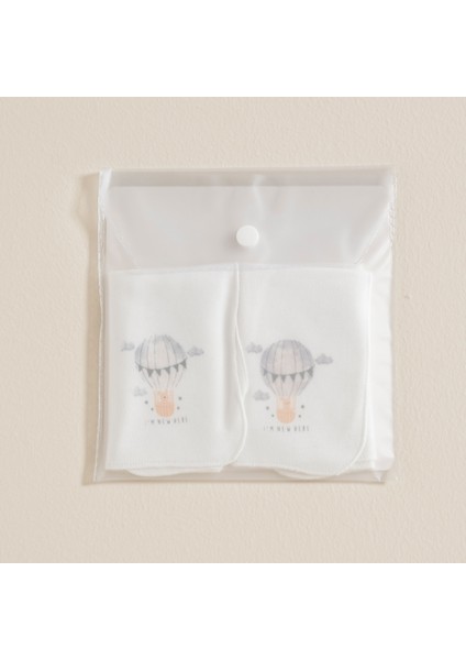 Baloon Yenidoğan Ağız Bezi 2'li Set Indigo