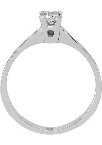 E Renk 0,14 Karat Pırlanta Tektaş Yüzük 0401R0008 modelleri