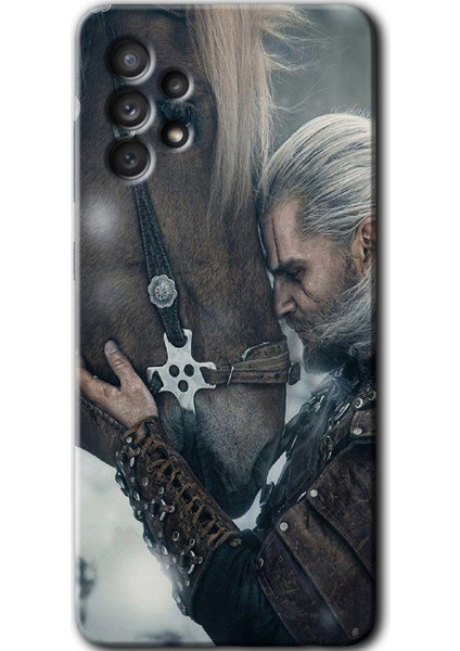 Galaxy A52 Kılıf Hd Desen Baskılı Arka Kapak + Kırılmaz Cam - Kadim Dost