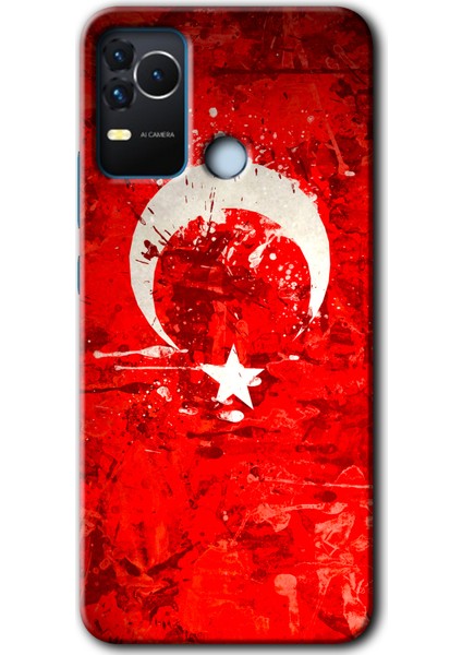 Omix X400 Kılıf Hd Desen Baskılı Arka Kapak + Kırılmaz Cam - Albayrak 2