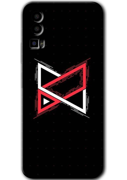 General Mobile 23 Kılıf Hd Desen Baskılı Arka Kapak + Kırılmaz Cam - Kilit