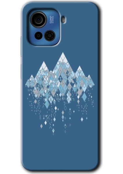 Casper Via F30 Plus Kılıf Hd Desen Baskılı Arka Kapak - Iceberg