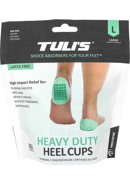 Tuli's Heel Cup Topuk Dikeni Topukluk (80 Kg Altı Için) Amerikan Malı