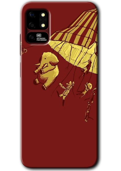 Reeder S19 Max Kılıf Hd Desen Baskılı Arka Kapak + Kırılmaz Cam - Zoo