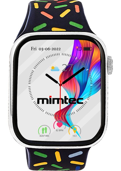 Apple Watch 3 4 5 6 7 8 Se Nike Uyumlu 42 44 45 49MM Renkli Kordon