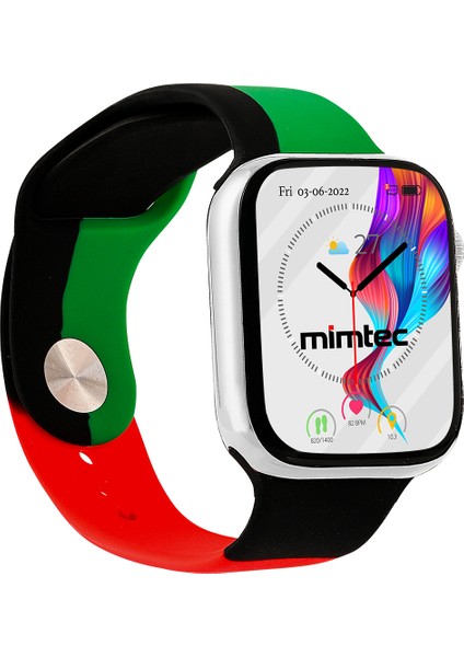 Apple Watch 3 4 5 6 7 8 Se Nike Uyumlu 42 44 45 49MM Renkli Kordon