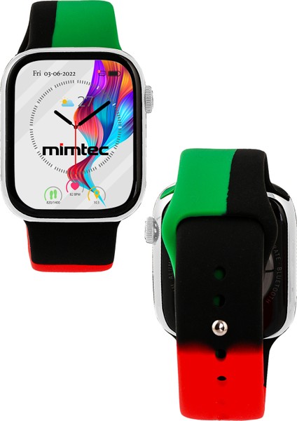 Apple Watch 3 4 5 6 7 8 Se Nike Uyumlu 42 44 45 49MM Renkli Kordon