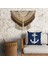 Çapa Navy Blue / Marin Temalı Çift Taraflı Kırlent Kılıfı 2 Adet 5