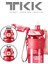 Tkk 1000 ml Çift Kullanım Pipetli/rahat Içim Bpa Içermeyen Taşıma Askılı Tritan Su Matarası FFTKK1020-1000 4