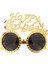 Parti Gözlük Happy Bırthday Gold Zımba Detaylı 1