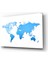Dünya Haritası 46 Cam Tablo 1