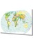 Dünya Haritası 4 Cam Tablo 1