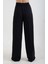Siyah Geniş Paça Pantolon 4