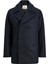 Blucaptaın Wool Pea Coat Erkek Kaşe Kaban 12239479 1