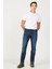 Texas Slim Fit Dar Kesim Normal Bel Mavi Esnek Jean Kot Pantolon 3