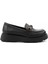 Siyah Kadın Loafer Ayakkabı K01404083009 2