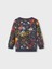 Erkek Çocuk Süper Kahraman Desenli Uzun Kol Sweatshirt - Rahat ve Şık 3