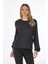 Minimalist Oversize Uzun Kol Crop Bluz - Günlük Şıklık 1