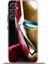 Samsung Galaxy A34 5g Kılıf Esnek Silikon Kamera Koruma 4K Desenli Özel Tasarım - Ironman Look 1