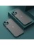 iPhone 15 Plus Kılıf Arkası Leke Yapmaz Mat Sert Şeffaf Kenarları Renkli Silikon Kamera Korumalı 2