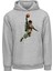 Ada Bebek Çocuk Adabebek Unisex Oversize Smaçör Astronot Baskılı Çocuk Sweatshirt 1