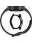 Samsung Galaxy Watch 6 44MM ile Uyumlu Sert Pc Saat Kasa Gövde Koruyucu GRD16 Siyah 2