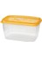 Ecosaver Plastik Saklama Kabı, Balıklı Sarı Kapaklı 1700 ml 2