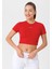 Kadın Slim Fit Crop T-Shirt 3