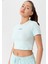 Kadın Slim Fit Crop T-Shirt 1