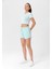 Kadın Slim Fit Crop T-Shirt 4