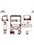 Marscockpitdesign Toyota Corona Ön Torpido Kaplama Maun 14 Parça 1997-2003 1
