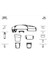 Marscockpitdesign Toyota Camry Ön Torpido Kaplama Karbon 14 Parça 1991-1997 1