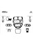 Marscockpitdesign Renault Scenic Ön Torpido Kaplama Parlak Siyah 19 Parça 1999-2003 1